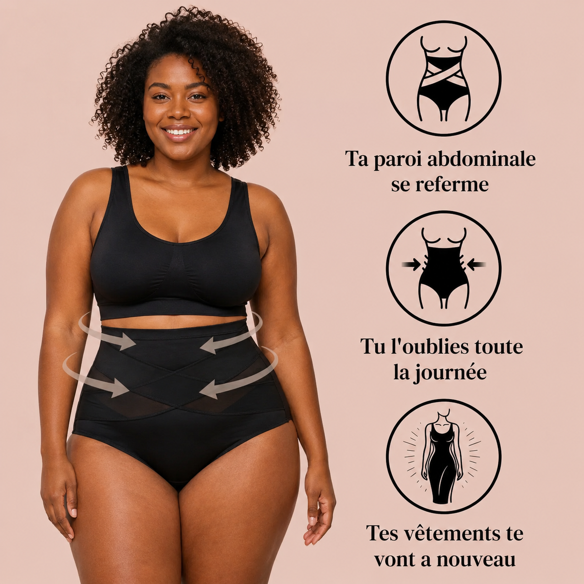 Culotte Post-Partum — Compression 360°